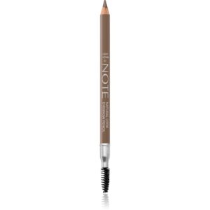 Note Cosmetique Natural Look creion pentru sprancene cu pensula 02 Light Brown 1