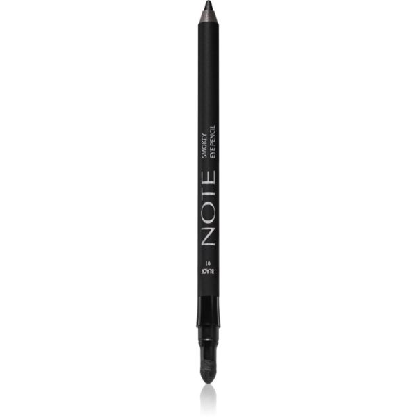 Note Cosmetique Smokey Eye Pencil creion dermatograf waterproof 01 Black 1