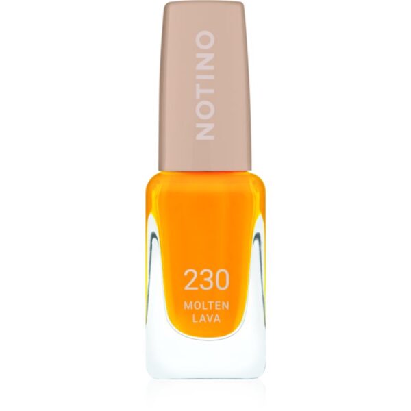 Notino Gel Effect Nail Polish lac de unghii cu efect de gel 230 Molten Lava 10 ml-Țena