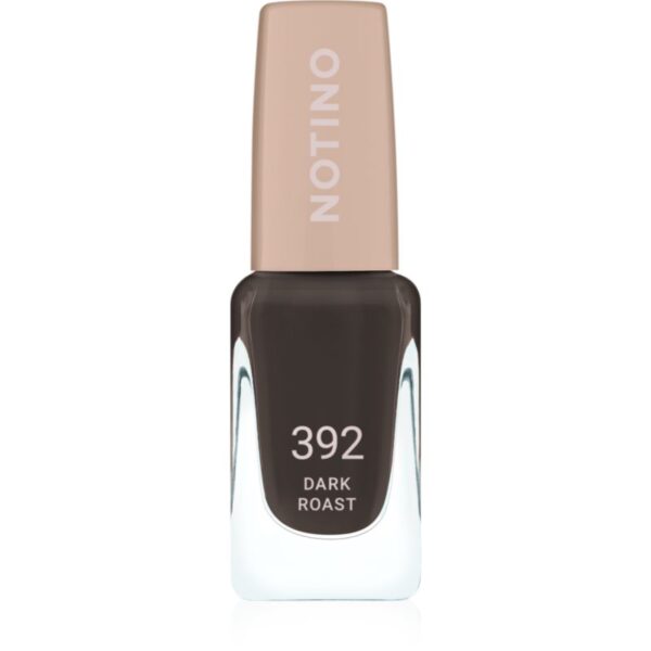 Notino Gel Effect Nail Polish lac de unghii cu efect de gel 392 Dark Roast 10 ml-Țena