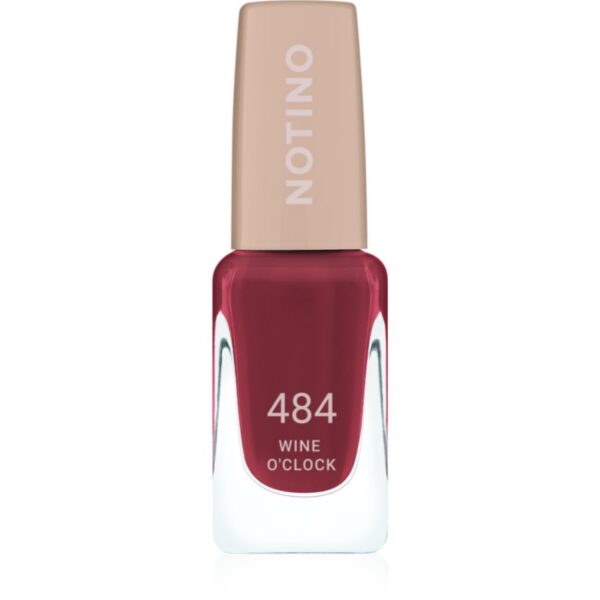 Notino Gel Effect Nail Polish lac de unghii cu efect de gel 484 Wine O'Clock 10 ml-Țena