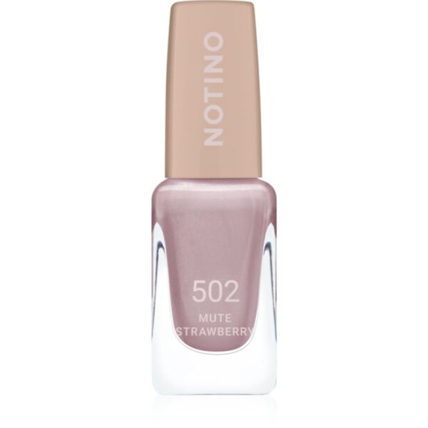 Notino Gel Effect Nail Polish lac de unghii cu efect de gel 502 Mute Strawberry 10 ml-Țena