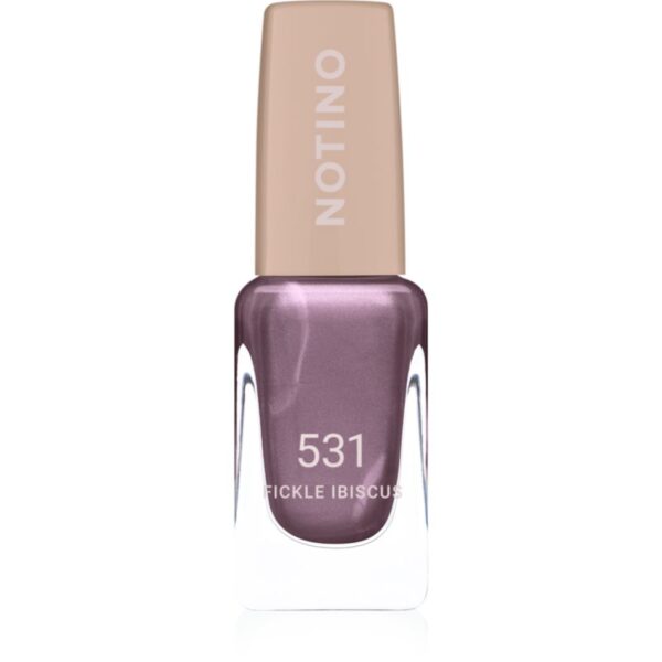 Notino Gel Effect Nail Polish lac de unghii cu efect de gel 531 Fickle Ibiscus 10 ml-Țena