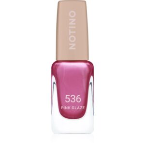 Notino Gel Effect Nail Polish lac de unghii cu efect de gel 536 Pink Glaze 10 ml-Țena