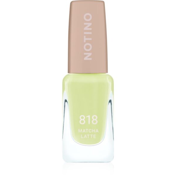 Notino Gel Effect Nail Polish lac de unghii cu efect de gel 818 Matcha Latte 10 ml-Țena