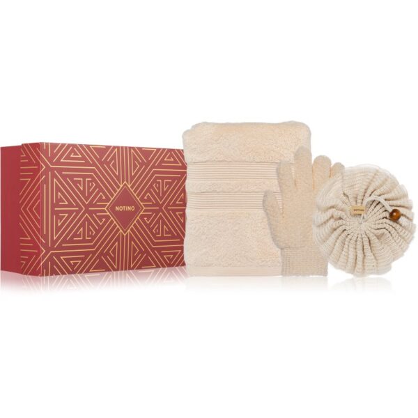 Notino Gift Set Body Exfoliation Gift Set set cadou Beige-Țena