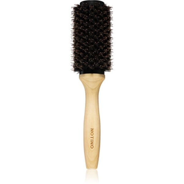 Notino Hair Collection Ceramic hair brush with wooden handle perie de păr ceramică cu mâner din lemn Ø 38 mm 1 buc-Țena