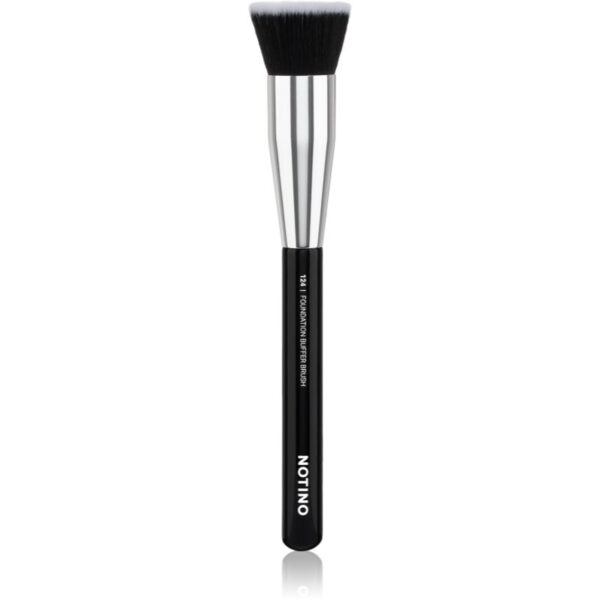Notino Makeup Brushes Professional Foundation Buffer Make-Up Brush 124 pensula pentru machiaj 1 buc-ro