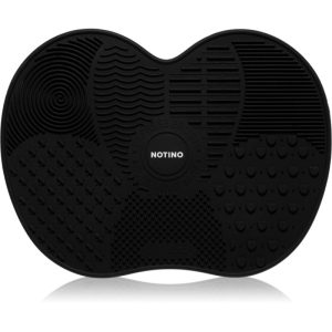 Notino Makeup Brushes Silicone Cleaning Mat For Make-Up Brushes suport pentru curățarea pensulelor Black 1 buc-ro