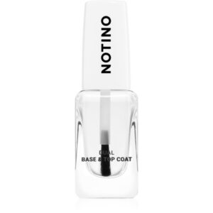 Notino Nail Care Dual base & Top coat lac de unghii de baza si superioara 10 ml-ro