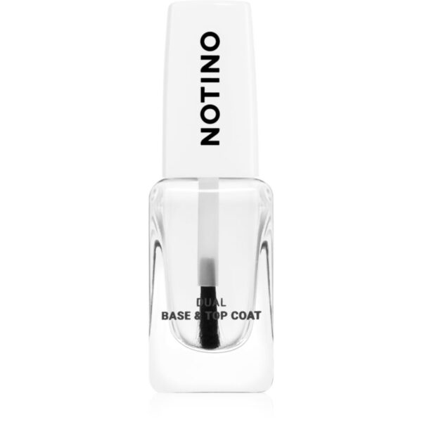 Notino Nail Care Dual base & Top coat lac de unghii de baza si superioara 10 ml-ro