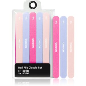 Notino Nail File Classic Set 100/180x5 180/240x5 set de pile-ro