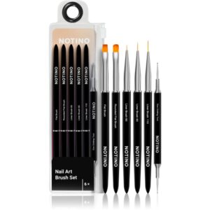 Notino Nail Tools Nail Art Brush Set set perii machiaj pentru unghii-ro