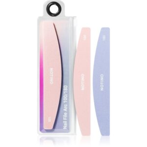 Notino Nail Tools Nail File Arc pilă de unghii clasică cu două straturi aspre 100/180 1 buc-ro
