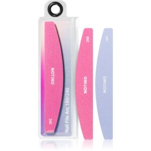 Notino Nail Tools Nail File Arc pilă de unghii clasică cu două straturi aspre 180/240 1 buc-ro