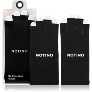 Notino Nail Tools UV Protection Gloves mănuși de protecție UV Black 1 buc-Țena