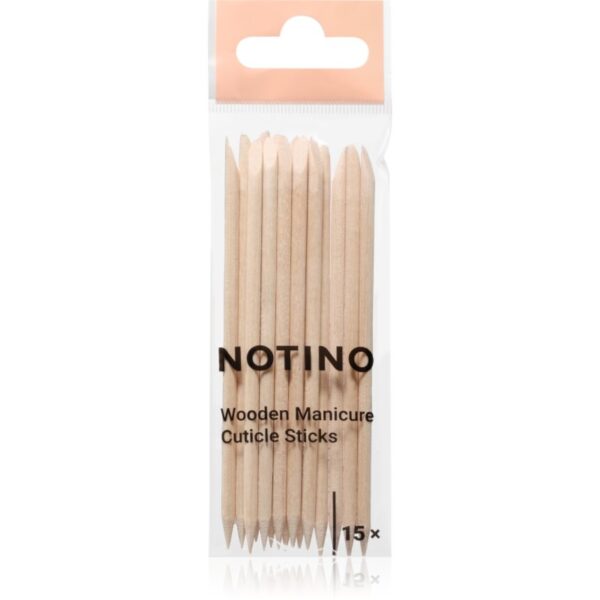 Notino Nail Tools Wooden Manicure Cuticle Sticks cuticule din lemn de presa 15 buc-ro
