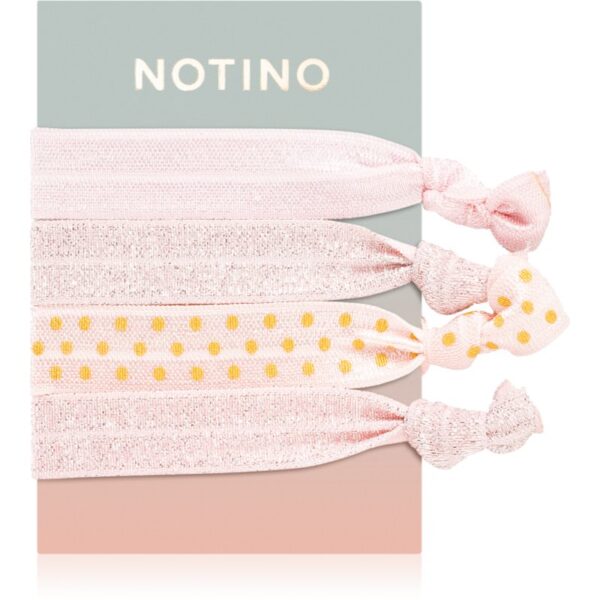 Notino Pastel Collection Hair elastics Elastice pentru par Pink 4 buc-ro
