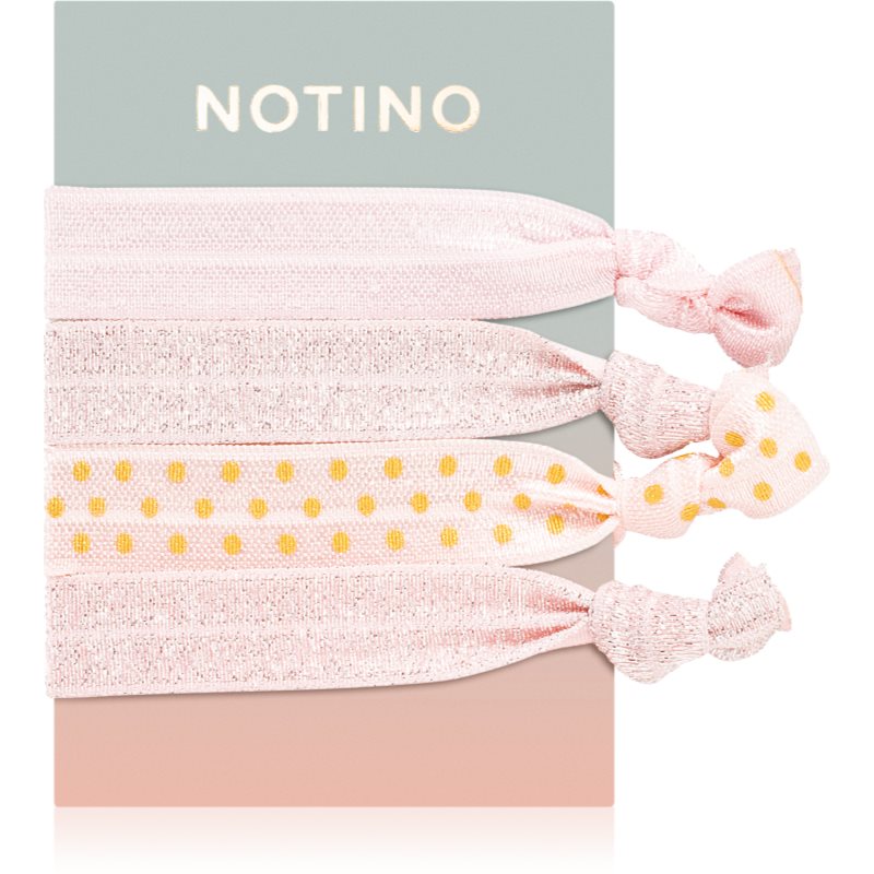 Notino Pastel Collection Hair elastics Elastice pentru par Pink 4 buc-ro