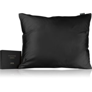 Notino Silk Collection Pillowcase față de pernă din mătase Black 50x60 cm-ro