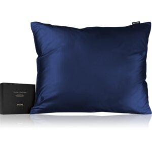 Notino Silk Collection Pillowcase față de pernă din mătase Navy Blue 50x60 cm-Țena