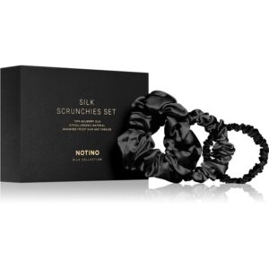 Notino Silk Collection Scrunchie Set set de elastice pentru păr din mătase culoare-ro