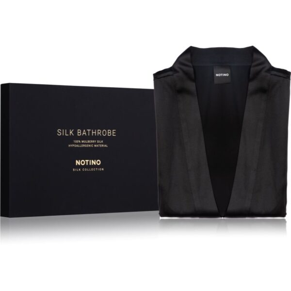Notino Silk Collection Silk Bathrobe halat mătăsos-Țena