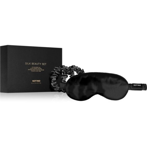 Notino Silk Collection Sleeping mask & Scrunchies Set set cadou culoare-ro