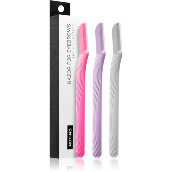 Notino Spa Collection Eyebrow Razors brici pentru sprâncene 3 buc-Țena