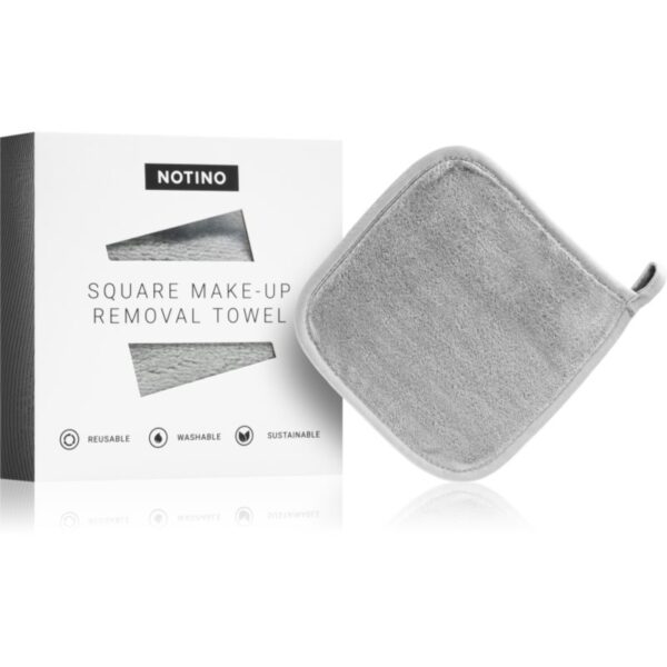 Notino Spa Collection Square Makeup Removing Towel prosop demachiant pentru make-up culoare Grey 1 buc-ro