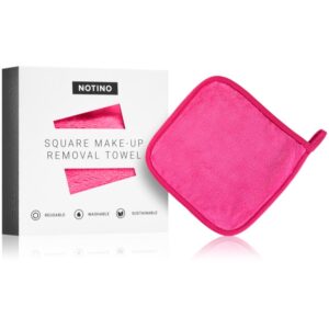 Notino Spa Collection Square Makeup Removing Towel prosop demachiant pentru make-up culoare Pink 1 buc-Țena