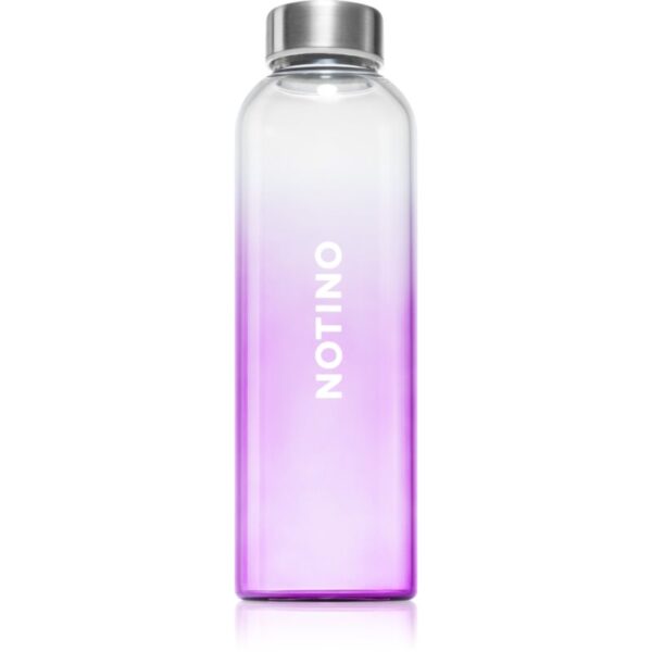 Notino Sport Collection Glass water bottle sticlă pentru apă Purple 500 ml-ro