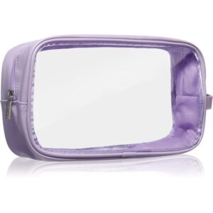 Notino Travel Collection Large Clear Organizer geantă de cosmetice transparentă L Purple 1 buc-Țena
