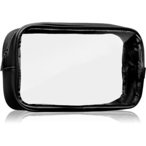 Notino Travel Collection Small Clear Organizer geantă de cosmetice transparentă transparent S Black 20x10x5 cm 1 buc-ro