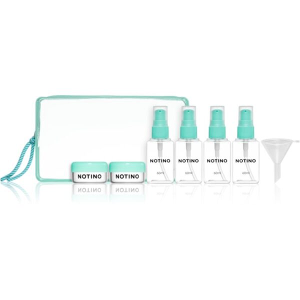 Notino Travel Collection Travel Bottle Set sticluțe pentru călătorie reutilizabile Aquatic-Țena