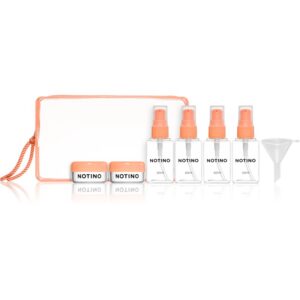Notino Travel Collection Travel Bottle Set sticluțe pentru călătorie reutilizabile Peach-ro