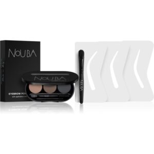Nouba Eyebrow Powder Kit set cadou pentru sprâncene-Țena