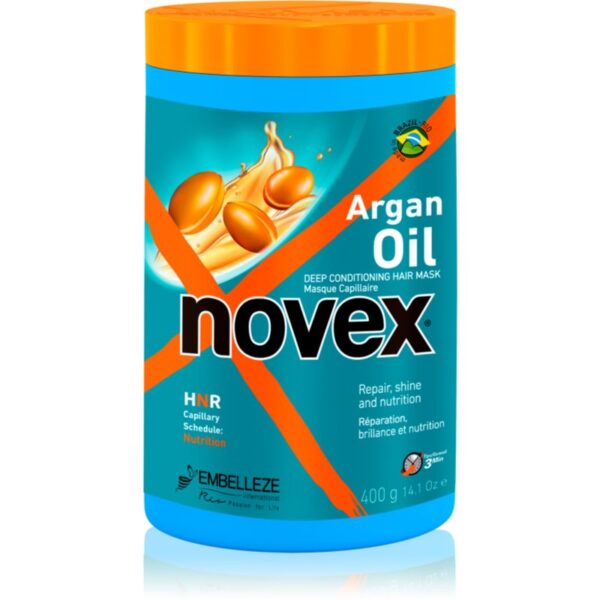 Novex Argan Oil masca hranitoare pentru un par stralucitor si catifelat 400 g-ro