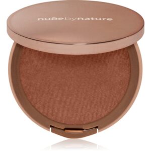Nude by Nature Flawless Pressed Powder Foundation pudra compacta culoare C8 Chocolate 10 g-Țena