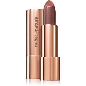Nude by Nature Moisture Shine ruj strălucitor cu efect de hidratare culoare 06 Dusky Nude 4 g-ro