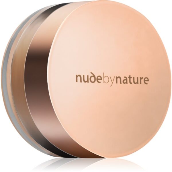 Nude by Nature Radiant Loose machiaj vrac mineral culoare W7 Spiced Sand 10 g-Țena