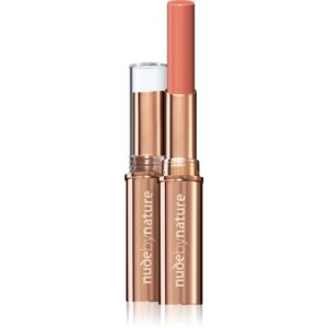 Nude by Nature Sheer Glow Colour Balm balsam de buze culoare 01 Coral 2