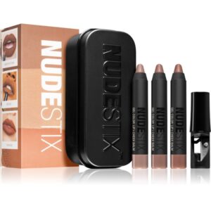 Nudestix 90's Nude Mini Lips set de buze mat-ro