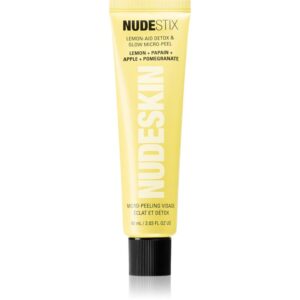 Nudestix Nudeskin Lemon-Aid Detox & Glow Micro-Peel exfoliant iluminator faciale 60 ml-Țena