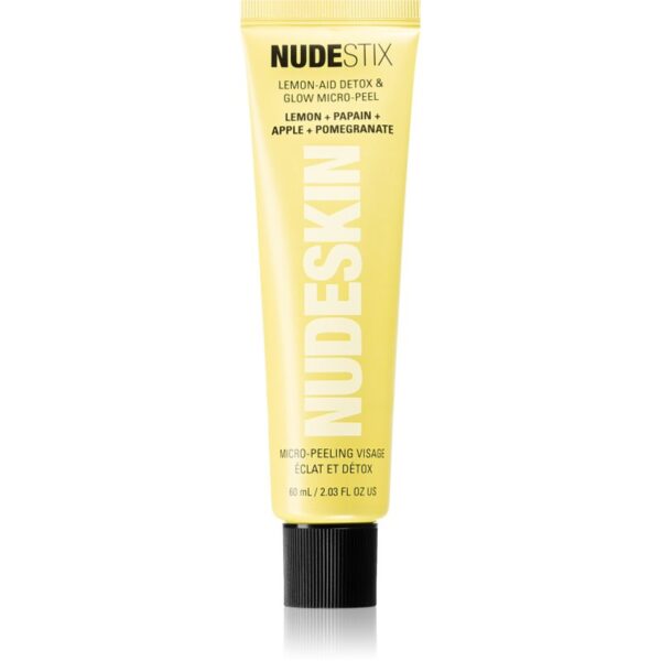 Nudestix Nudeskin Lemon-Aid Detox & Glow Micro-Peel exfoliant iluminator faciale 60 ml-Țena