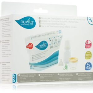 Nuvita Sterilization bags săculeți pentru sterilizare pentru cuptorul cu microunde 5 buc-ro