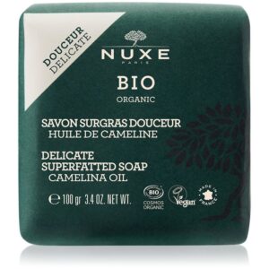 Nuxe Bio Organic Delicate Superfatted Soap Camelina Oil Săpun nutritiv delicat suplimentar corp si fata 100 g-ro