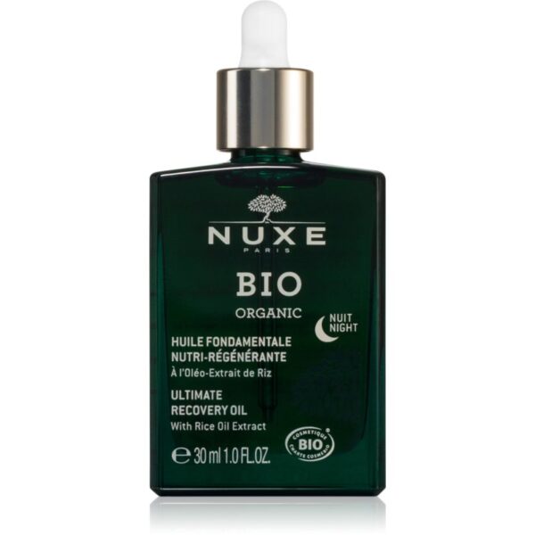 Nuxe Bio Organic Night Oil ulei regenerator pentru regenerarea și reînnoirea pielii 30 ml-Țena