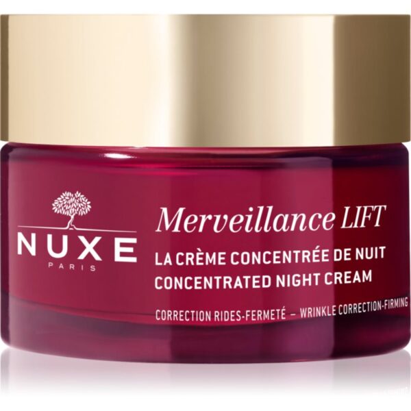 Nuxe Merveillance Expert crema de noapte pentru fermitate pentru corectarea ridurilor 50 ml-ro