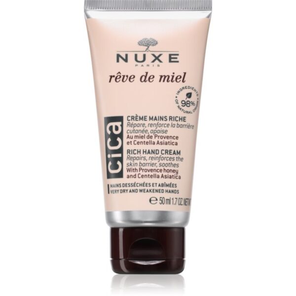 Nuxe Rêve de Miel Cica Rich Hand Cream crema nutritiva de maini 50 ml-ro